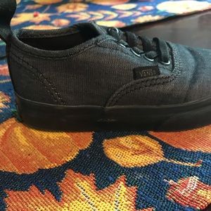 Dark grey toddler Vans